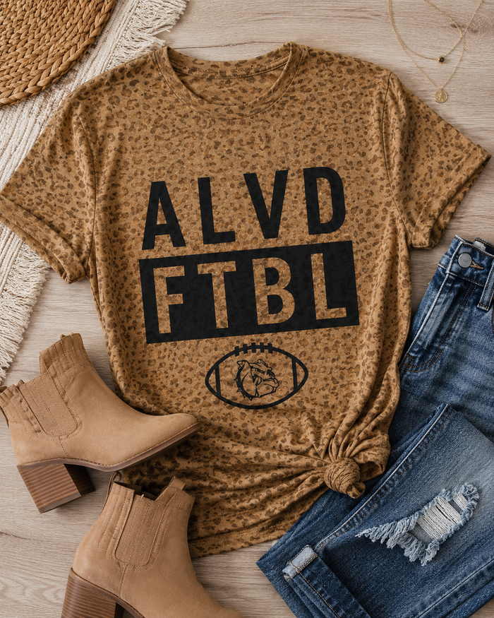 Untamed Audible | ALVD Bulldogs Football T-Shirt