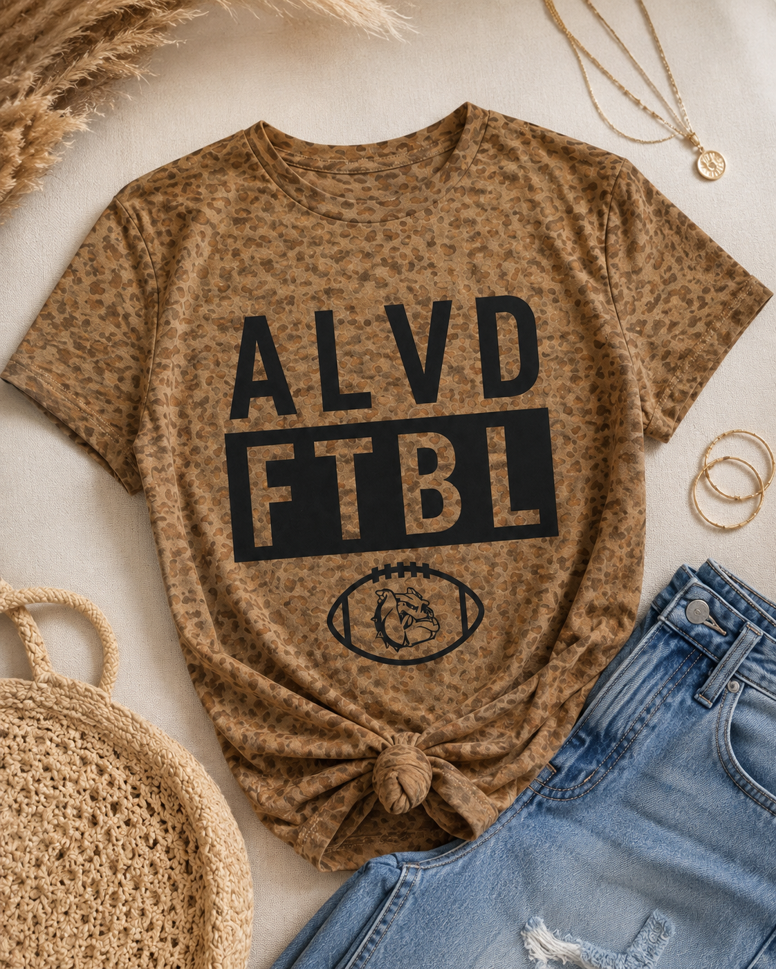 Untamed Audible | ALVD Bulldogs Football T-Shirt
