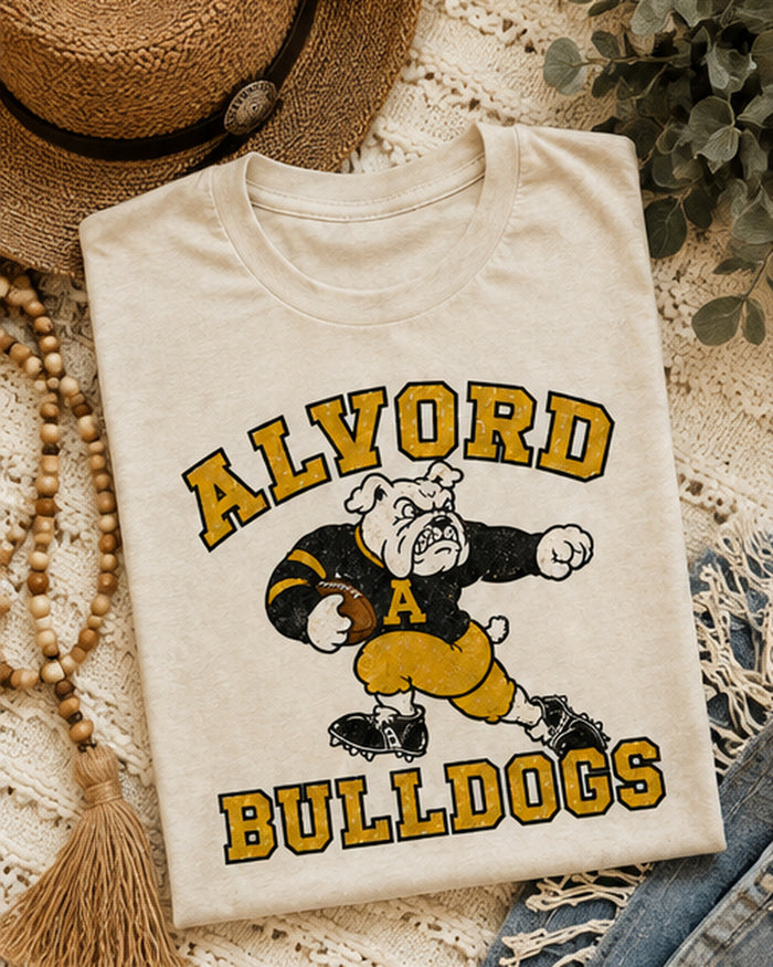 Stiff Arm Society | Alvord Bulldogs Football T-Shirt