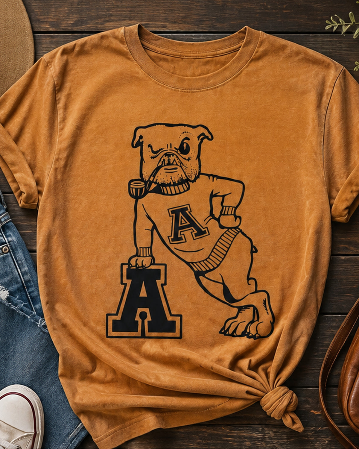 Varsity Gruff | Vintage Bulldog T-Shirt