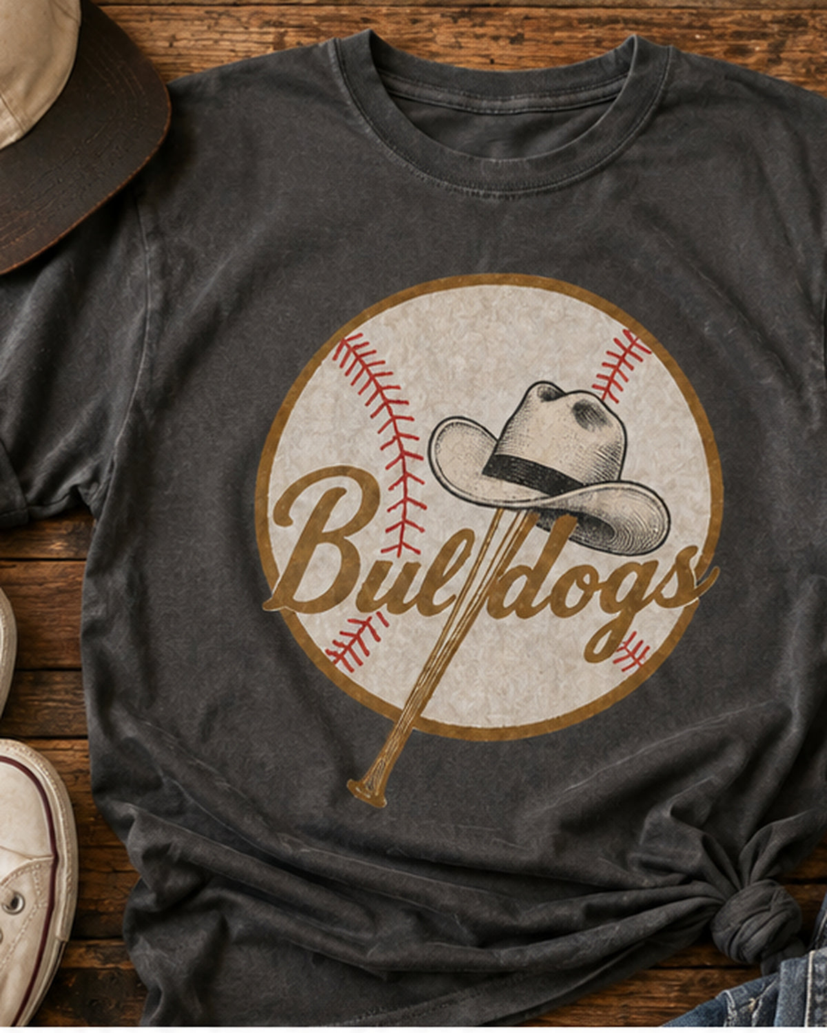 Dugout Drifter | Bulldogs Baseball T-Shirt