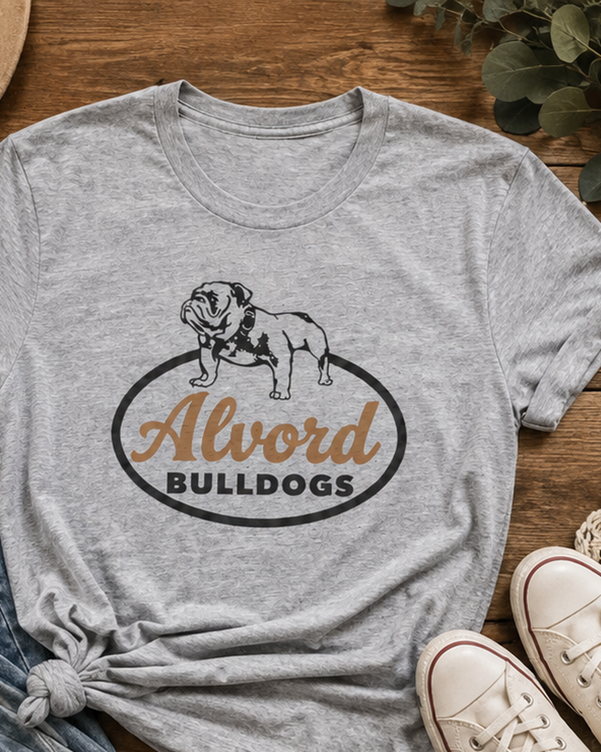 Schoolyard Seal | Alvord Bulldogs T-Shirt