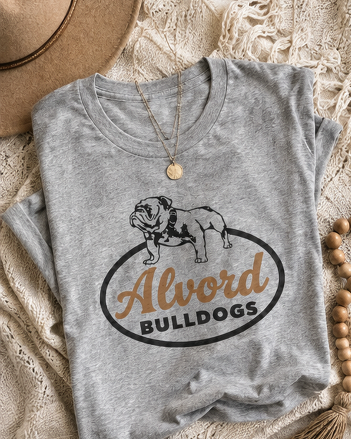 Schoolyard Seal | Alvord Bulldogs T-Shirt