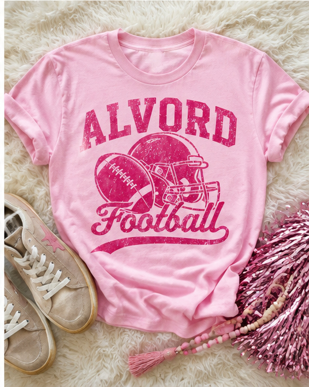 Fourth & Blush | Alvord Football T-Shirt